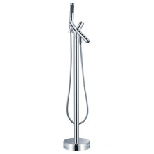 KFT-06 neues Produkt einzigen Handgriff Chrom poliert Messing freistehende Badewanne Mischer